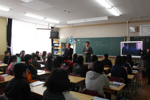 昨年度の出前講座の様子