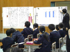 小学校での授業の様子