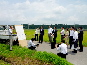 菰野町田口区での調査