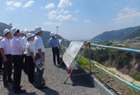 熊本県新阿蘇大橋建設現場での調査