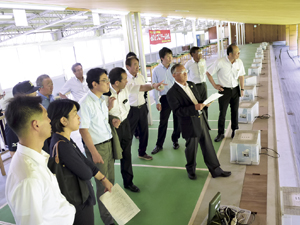 県営ライフル射撃場での調査