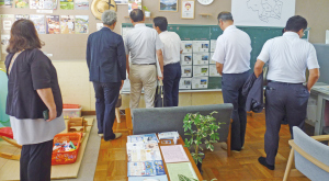 紀宝町移住定住サポートデスクにて