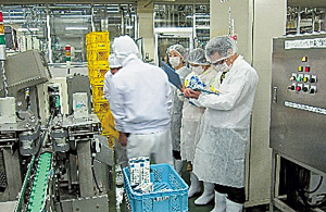 食品製造施設の監視指導