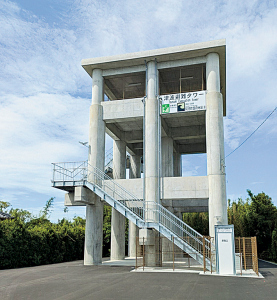 津波避難タワー（志摩市国府地区）