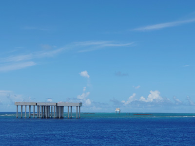 沖ノ鳥島 視察